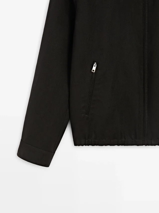 Vändbar linnejacka Vändbar linnejacka