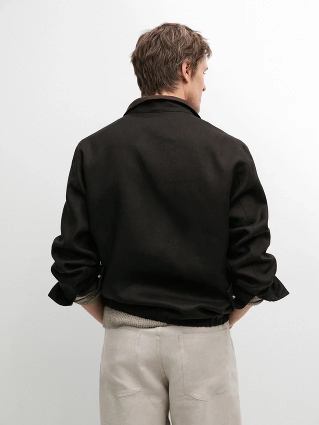 Vändbar linnejacka Vändbar linnejacka