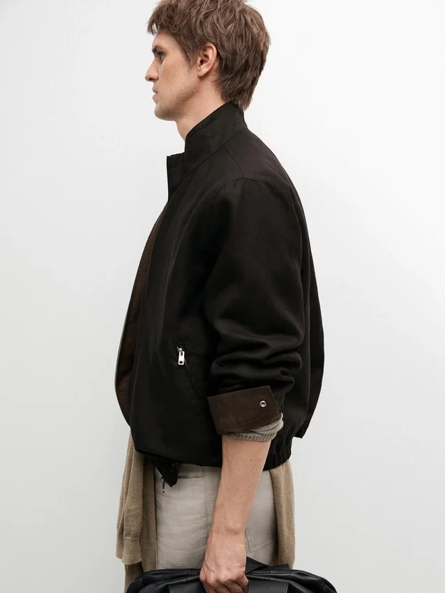 Vändbar linnejacka Vändbar linnejacka